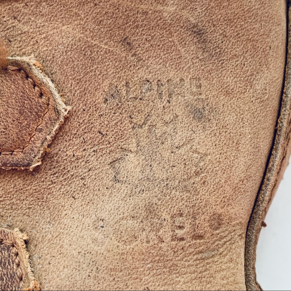 Sorel Alpine 'Vintage Caribou' Black & Tan Boots Size 4 - Picture 8 of 9